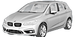 BMW F45 U1450 Fault Code